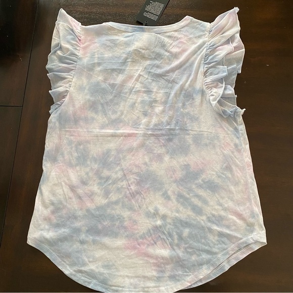 NTW Chaser tie dye short sleeve raffle sleeve feels cotton like super soft  M - Picture 2 of 4